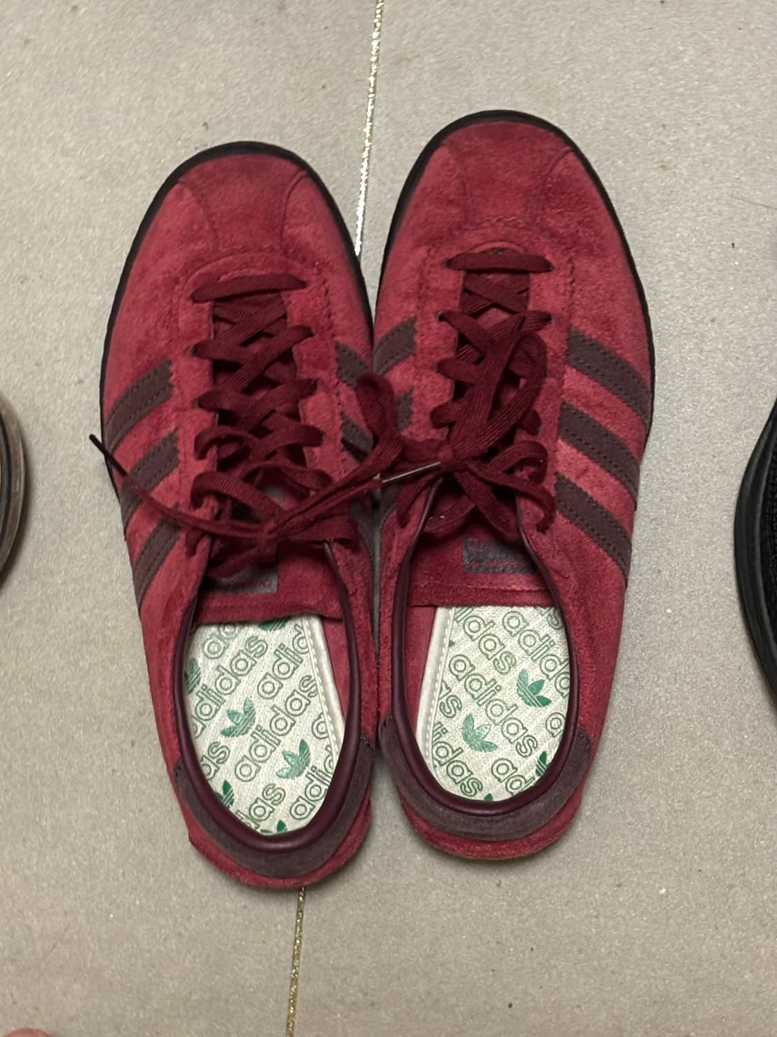 아디다스 토바코 그루엔 컬리지에이트 버건디 상품이미지1