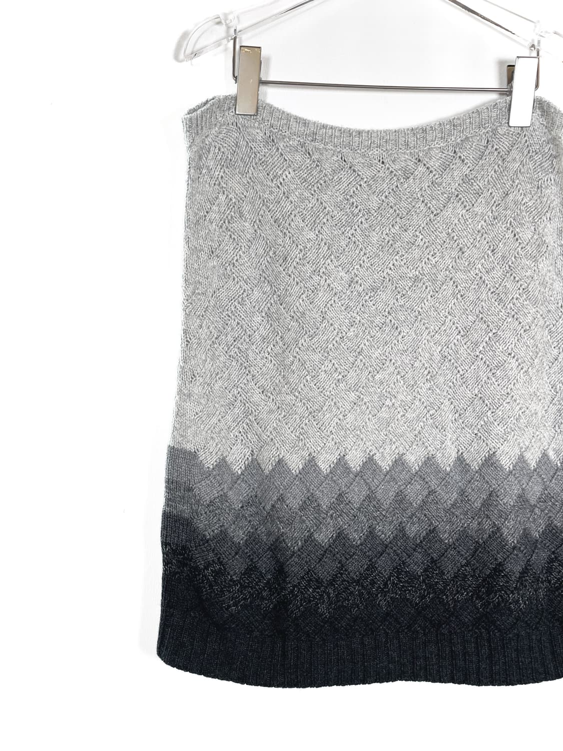 막스마라 울 캐시미어 니트 스커트 상품이미지2