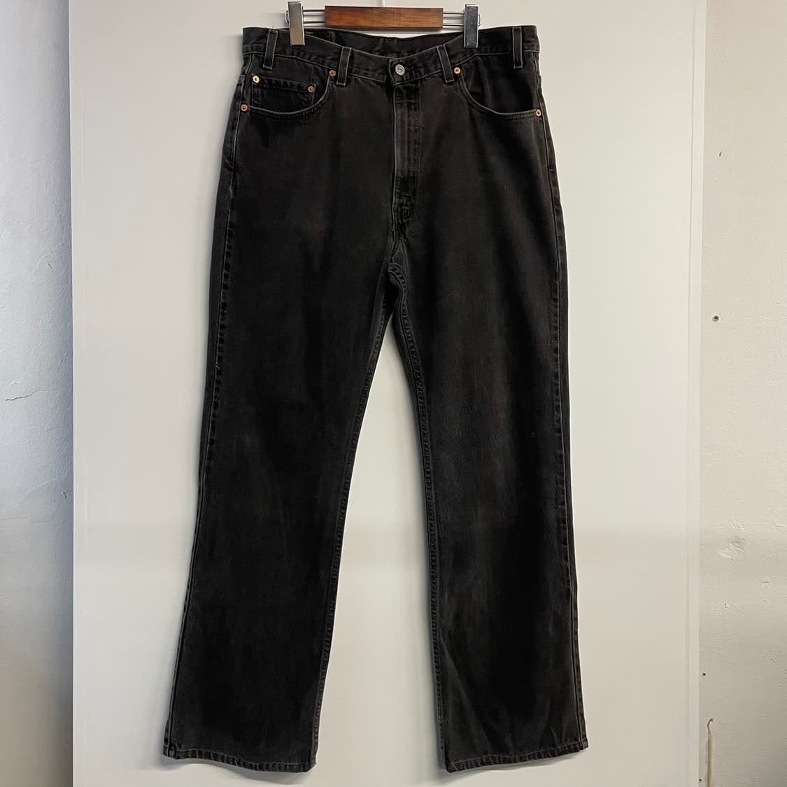 00s 리바이스 517 흑청 부츠컷 데님팬츠 상품이미지1