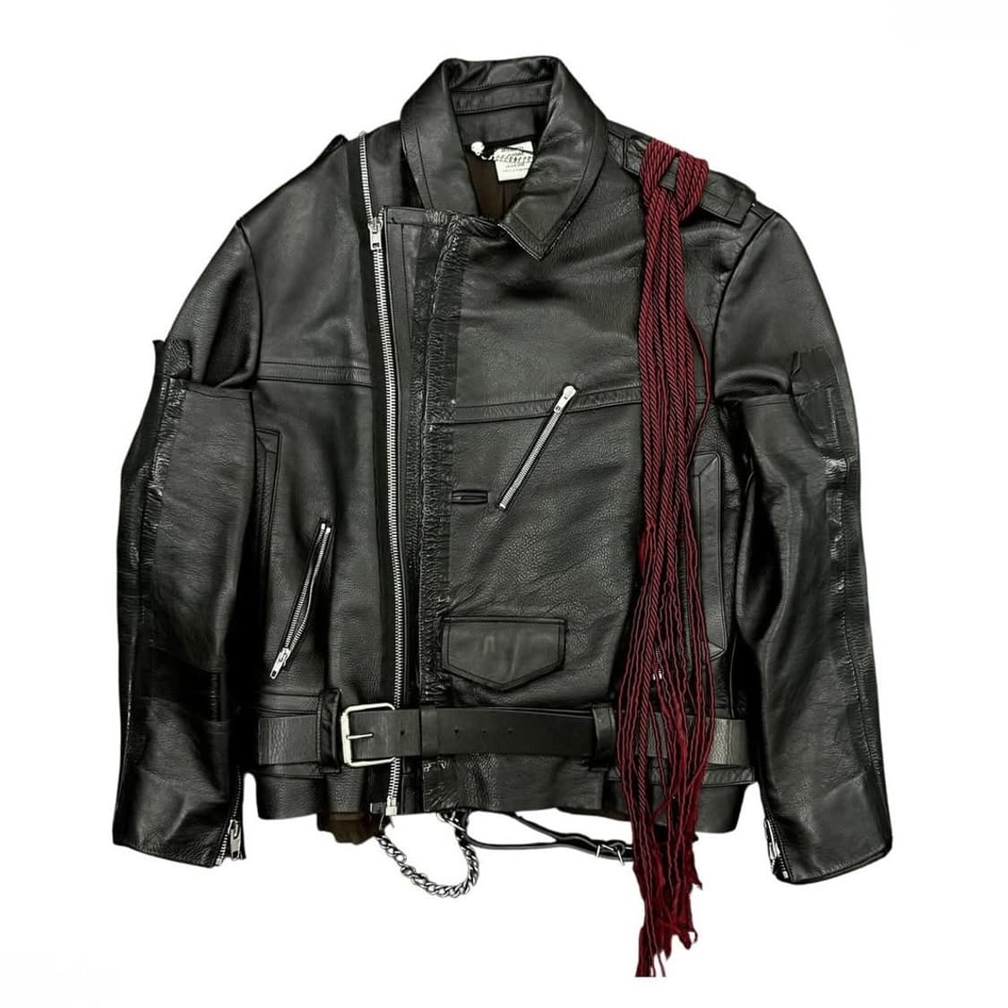 [xs] 베트멍 17aw 리워크 모토 레더자켓 상품이미지1