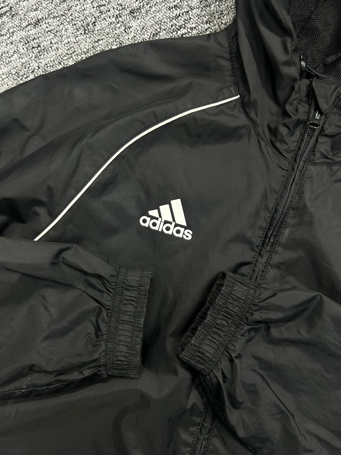 아디다스 코어 레인 블랙 바람막이 2XL 상품이미지6