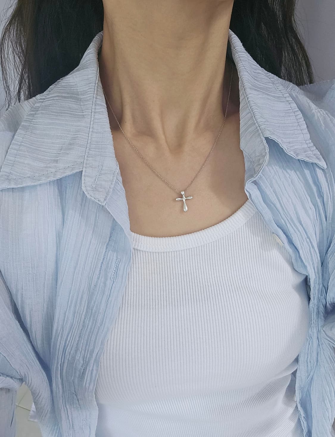 티파니 십자가 목걸이 [정품/풀박스] 상품이미지5