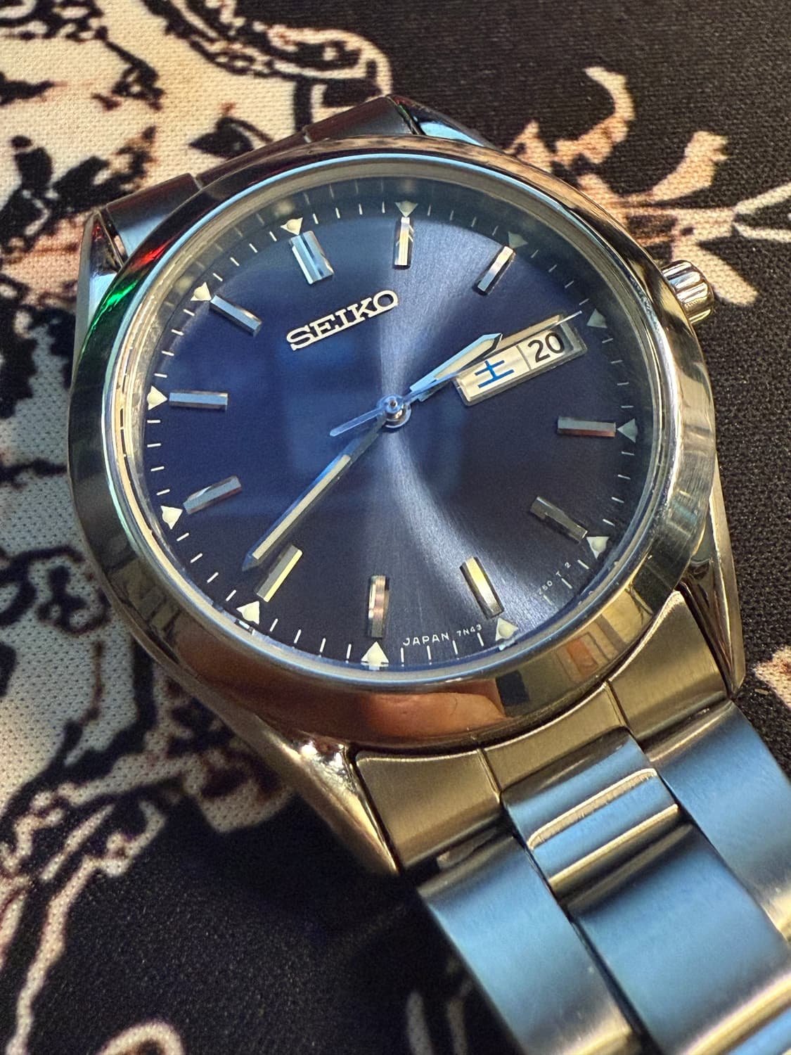 Seiko 쿼츠 청판 시계 상품이미지2