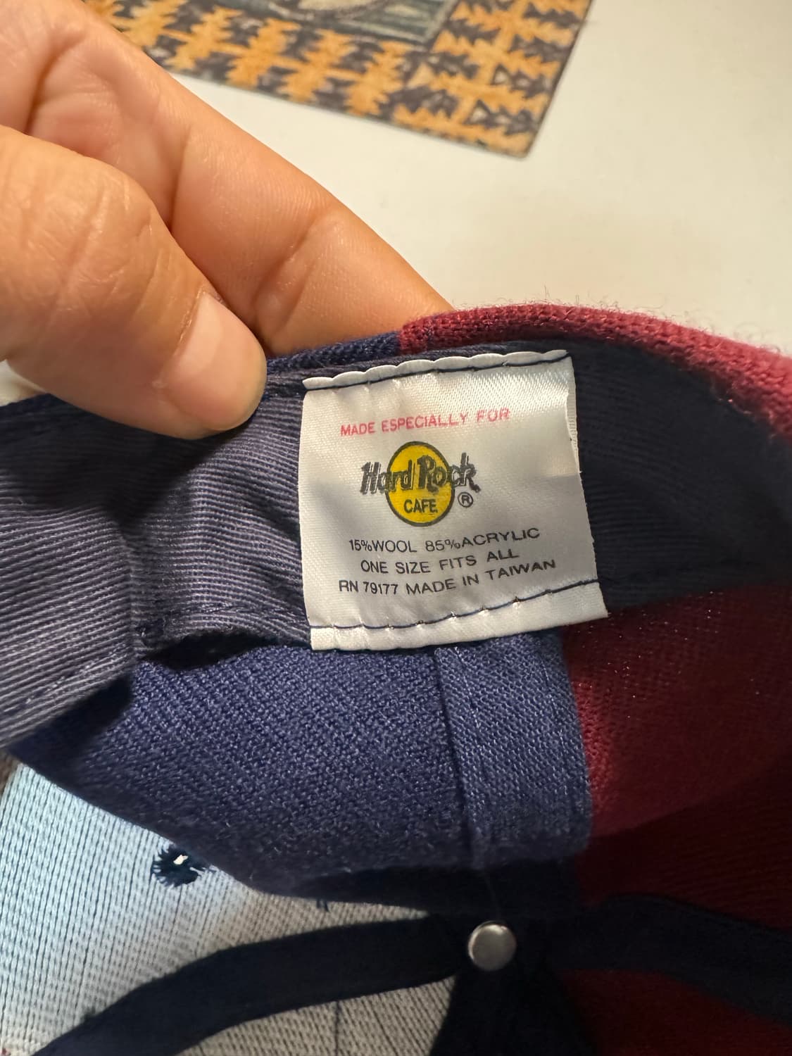 하드락카페 빈티지 자수 로고 볼캡 모자 트러커 캡 상품이미지4