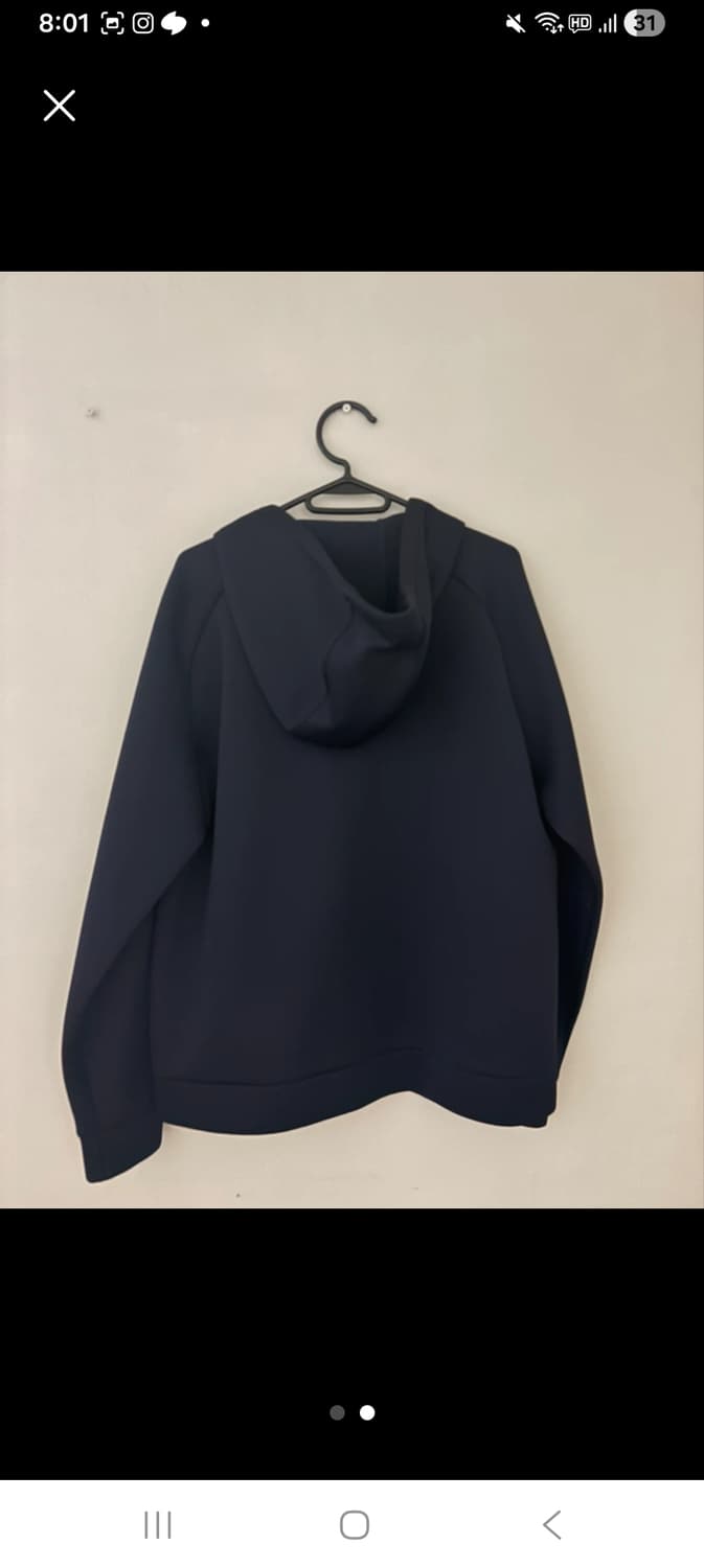 캘빈클라인 네이비 후드집업(L) 상품이미지2