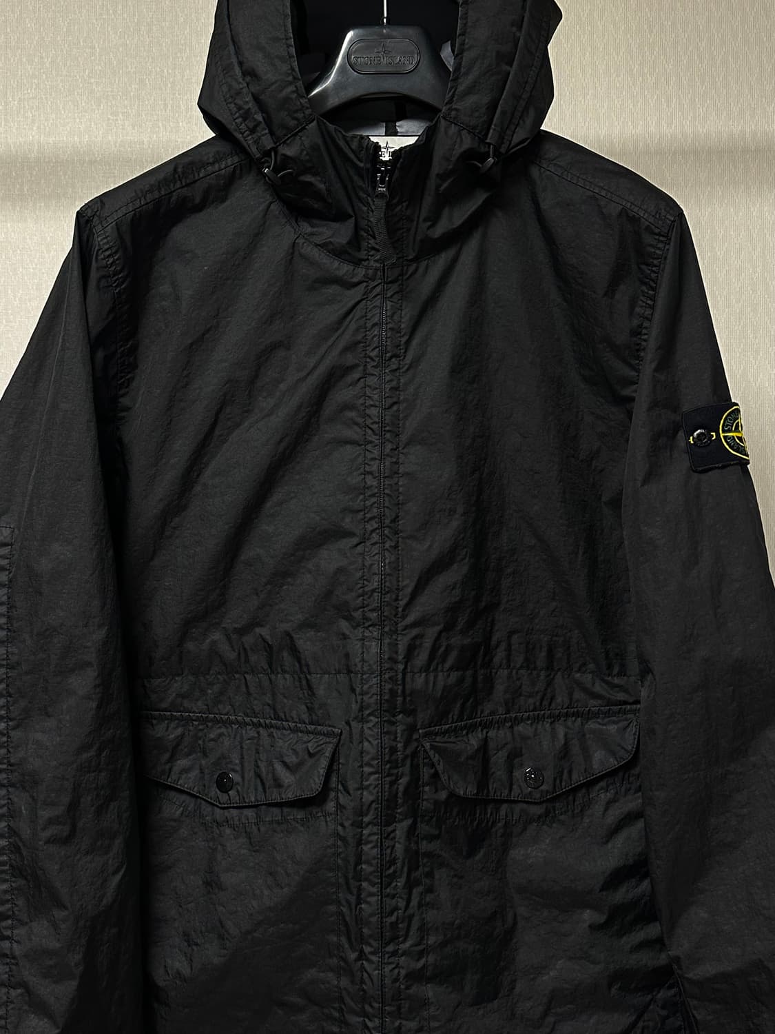 스톤아일랜드 멤브라나 자켓 24ss XL(105-110) 블랙 상품이미지1