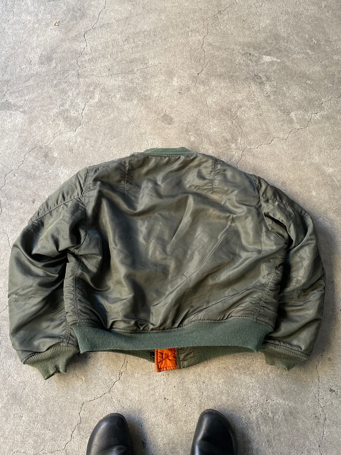 Rare!)OG 60s USAF MA-1 D Type Flight Jac 상품이미지6