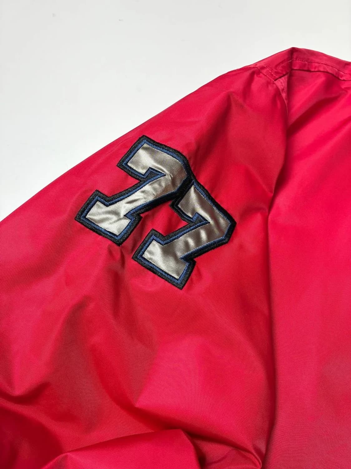 스타터 x 버튼 로고 자수 바시티 자켓 PN8180 상품이미지6