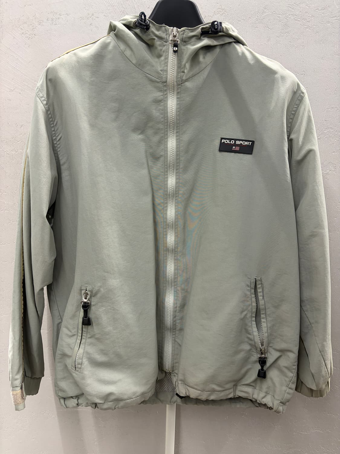 폴로 스포츠 윈드 스토퍼 카키그레이  상품이미지2