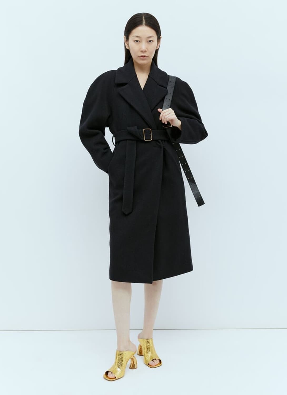 드리스반노튼 부클레 블랙코트 상품이미지1