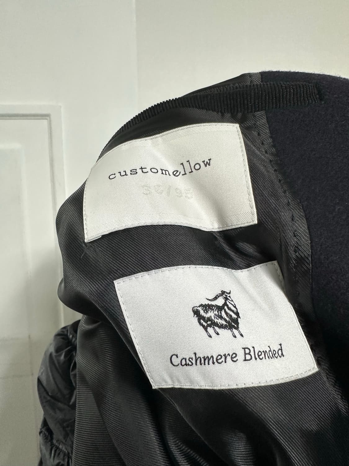 커스텀멜로우 캐시미어블랜드 싱글코트 상품이미지3