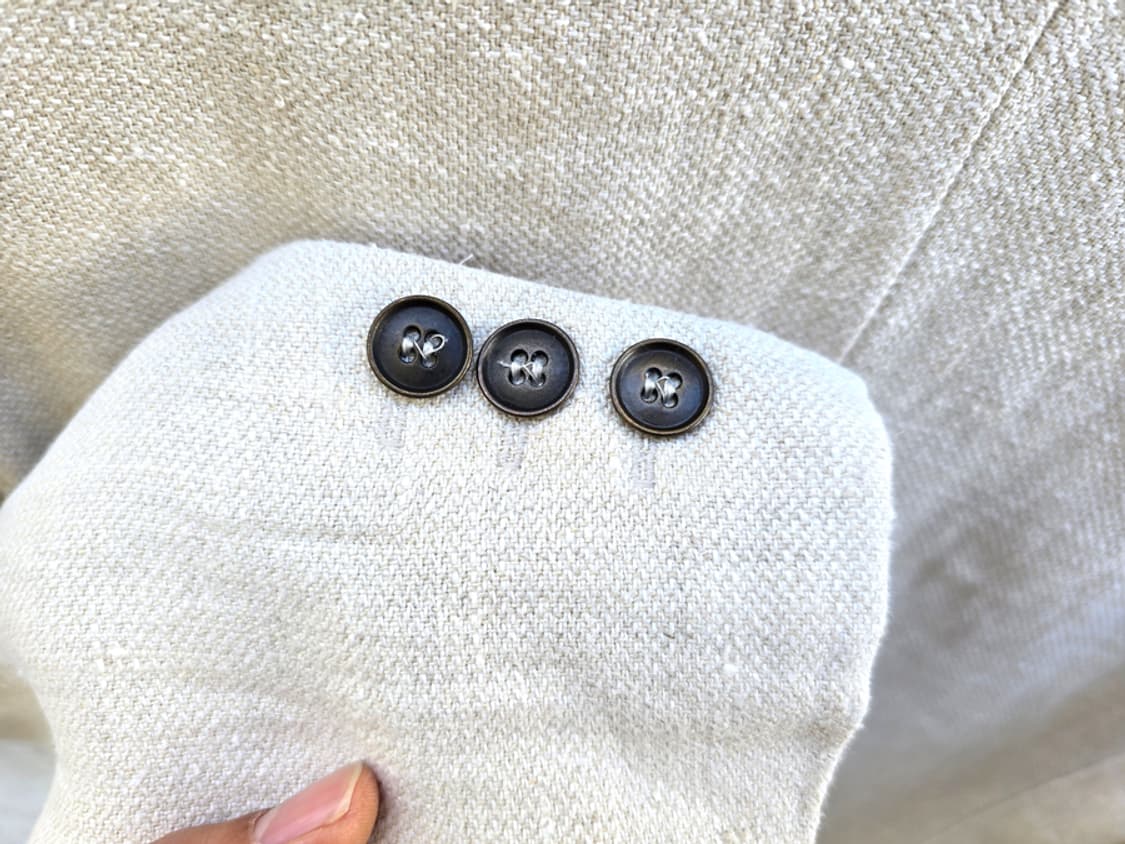 막스마라 리넨 투버튼 자켓 (made in italy) 상품이미지6