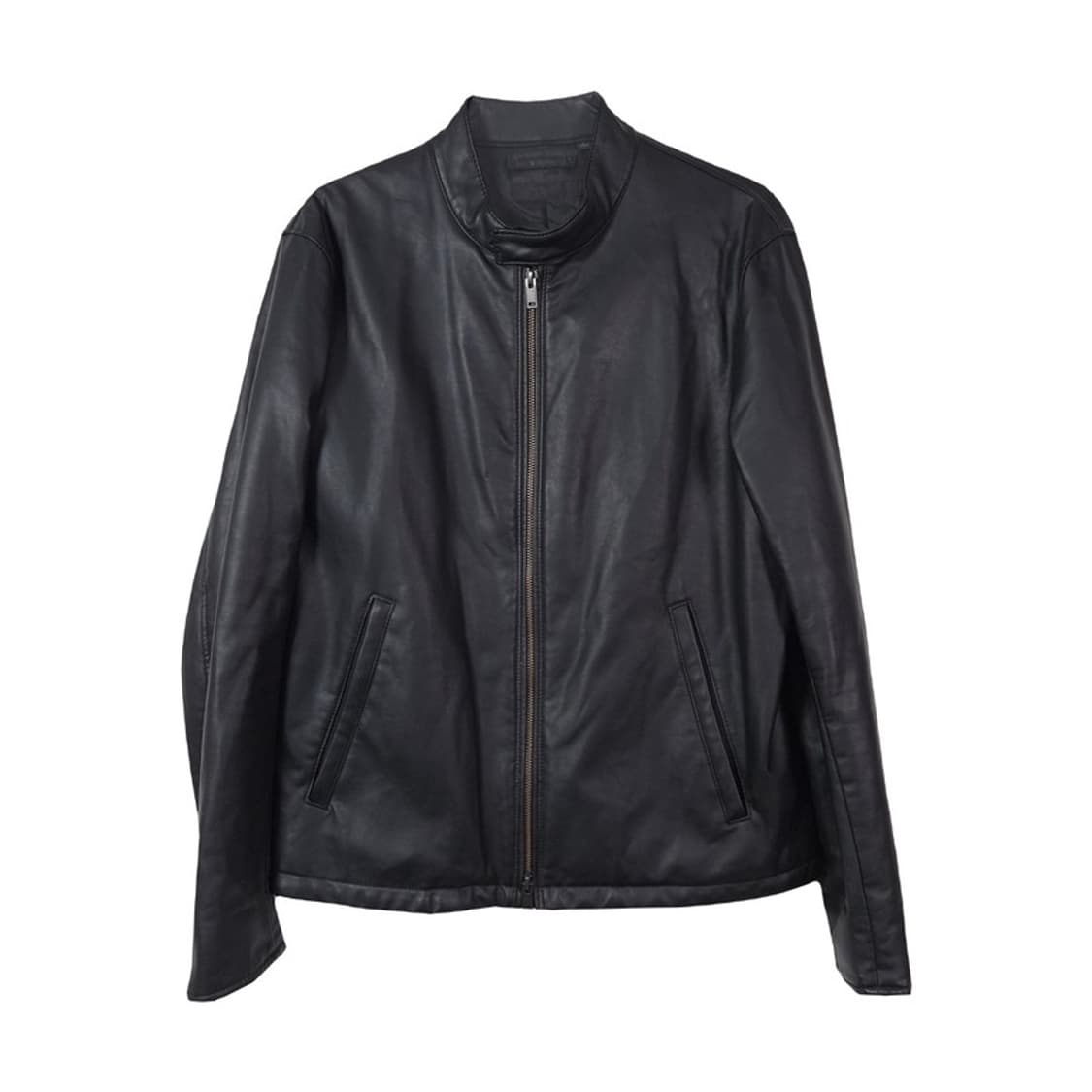 유니클로 페이크 레더 싱글 라이더 자켓 L 상품이미지1