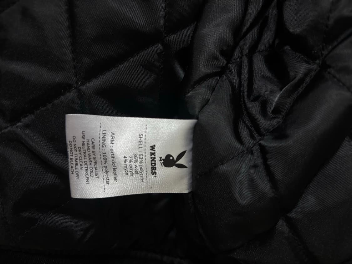 위켄더스X플레이보이 콜라보 바시티 자켓 상품이미지10