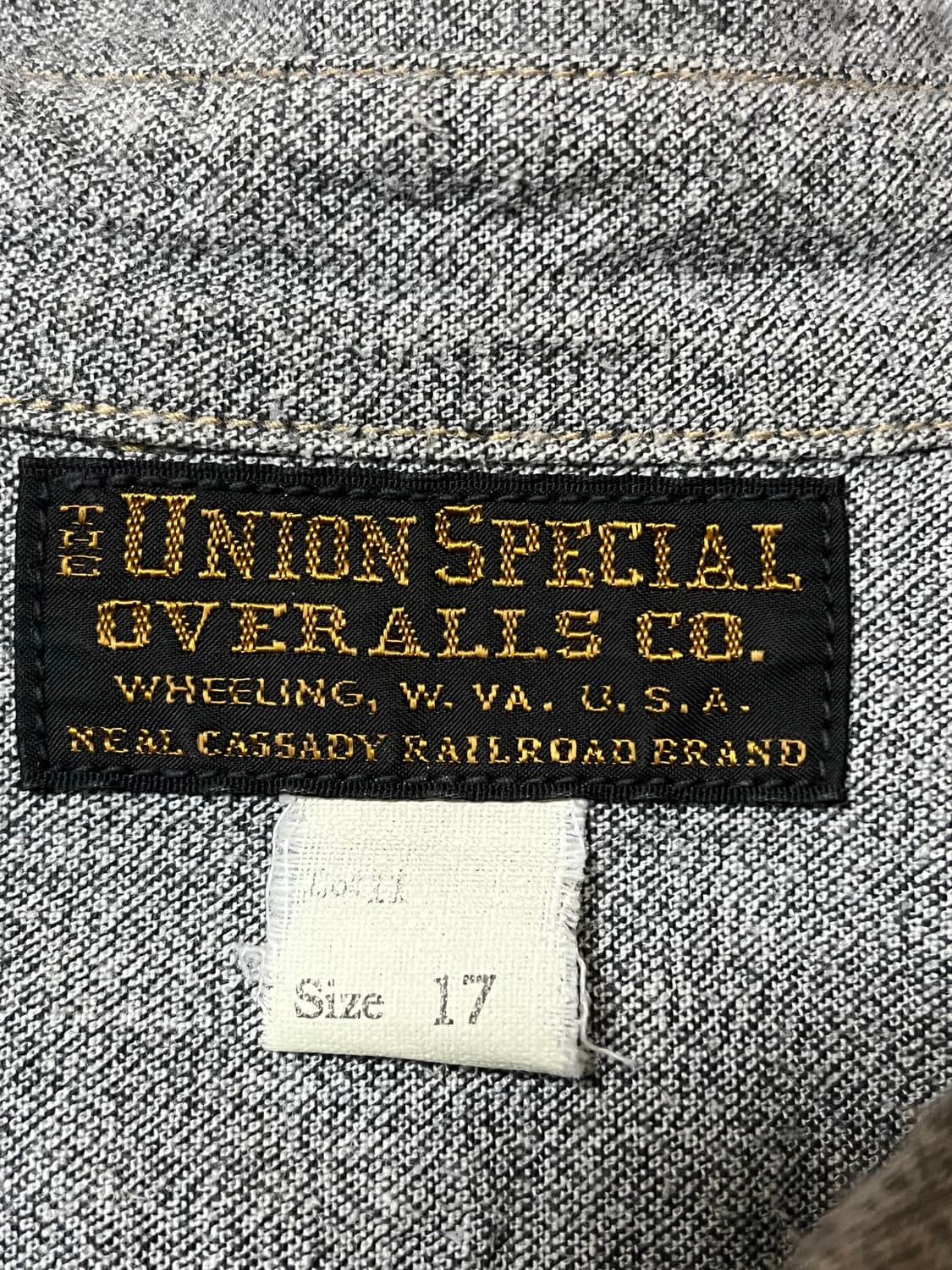 FREEWHEELERS NEAL SHIRT (Black Pepper) 상품이미지4