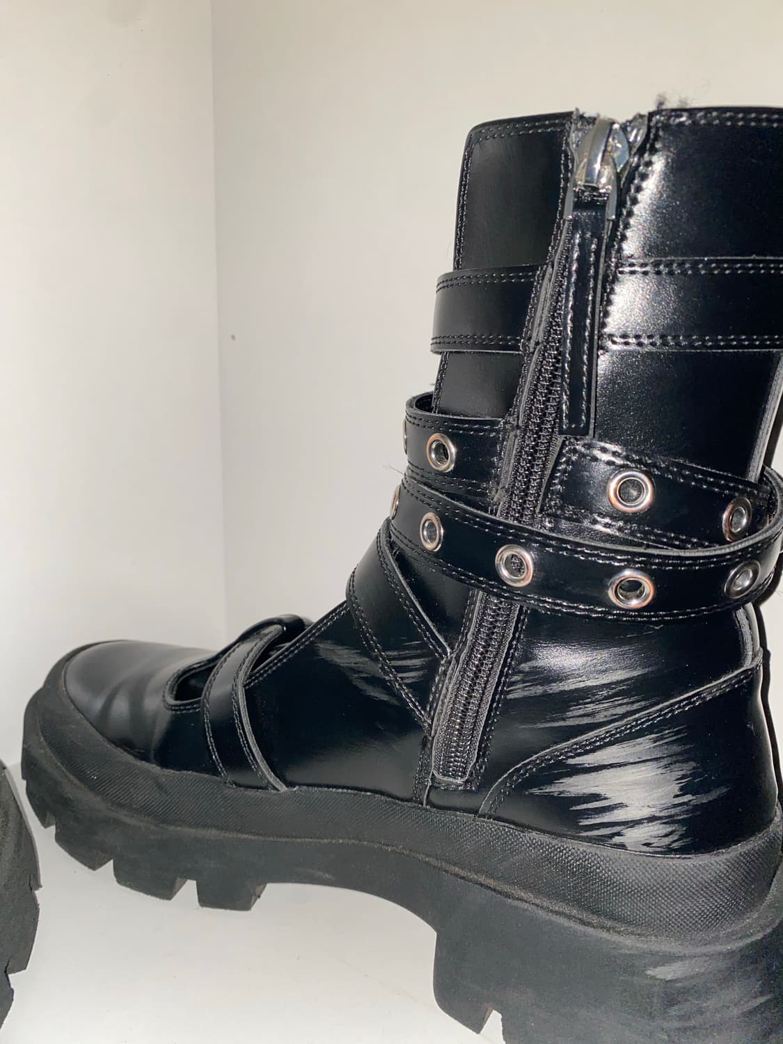 스트랩 버클 부츠 y3k 펑크 고딕 고스 상품이미지6