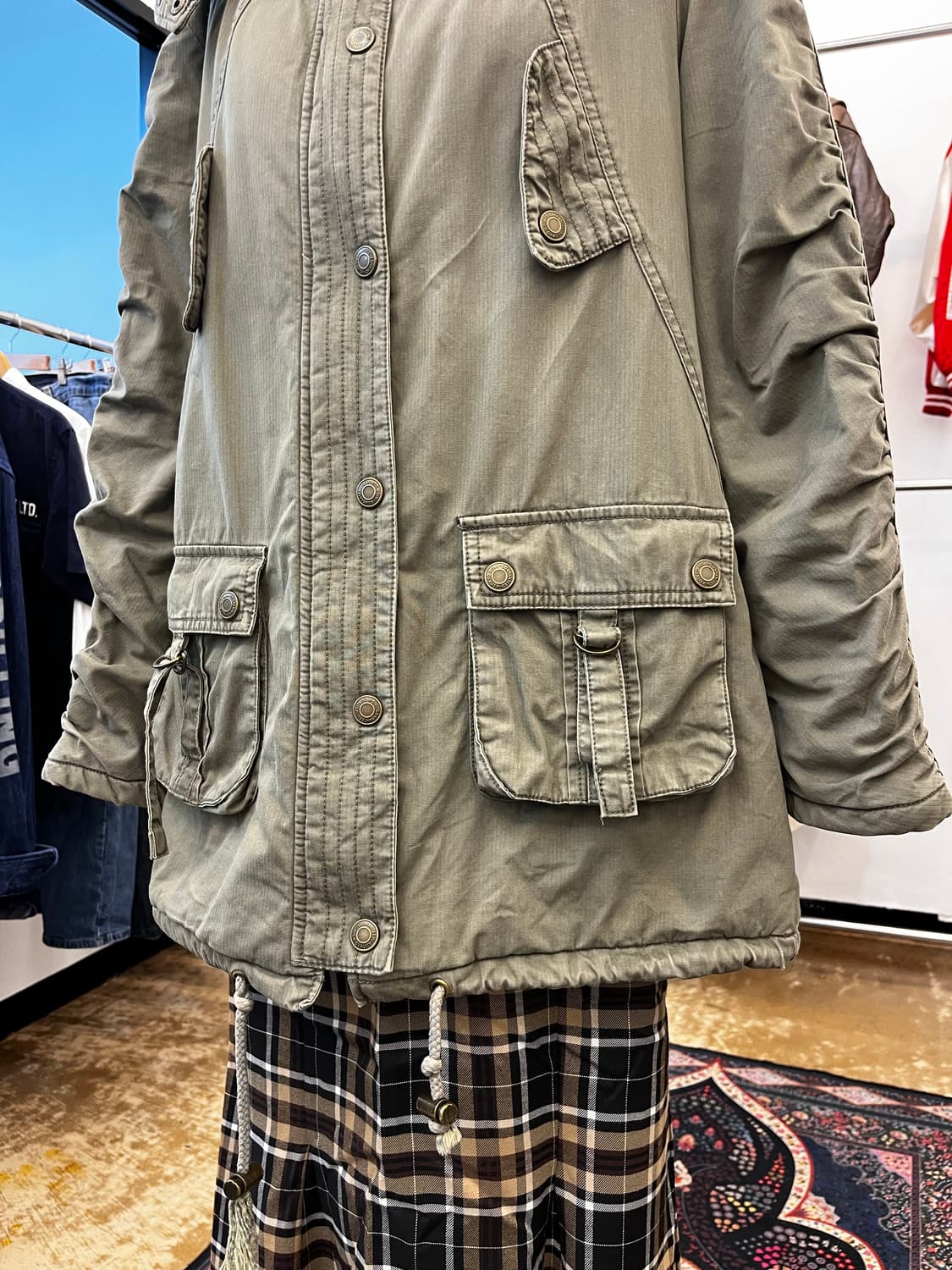 Cornflake 퍼커링 N3B 파카 상품이미지4