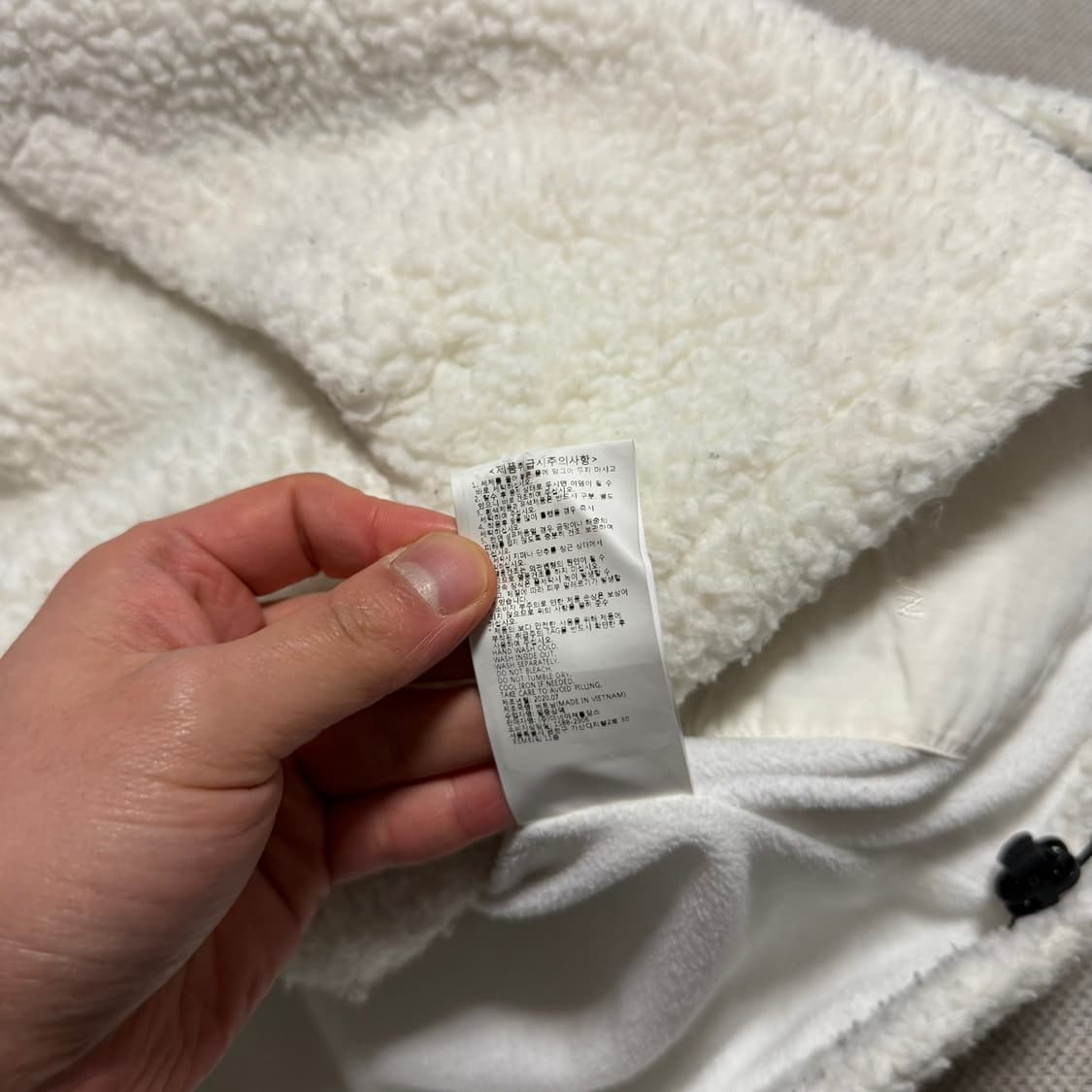 내셔널지오그래픽 뽀글이 플리스 자켓 상품이미지4