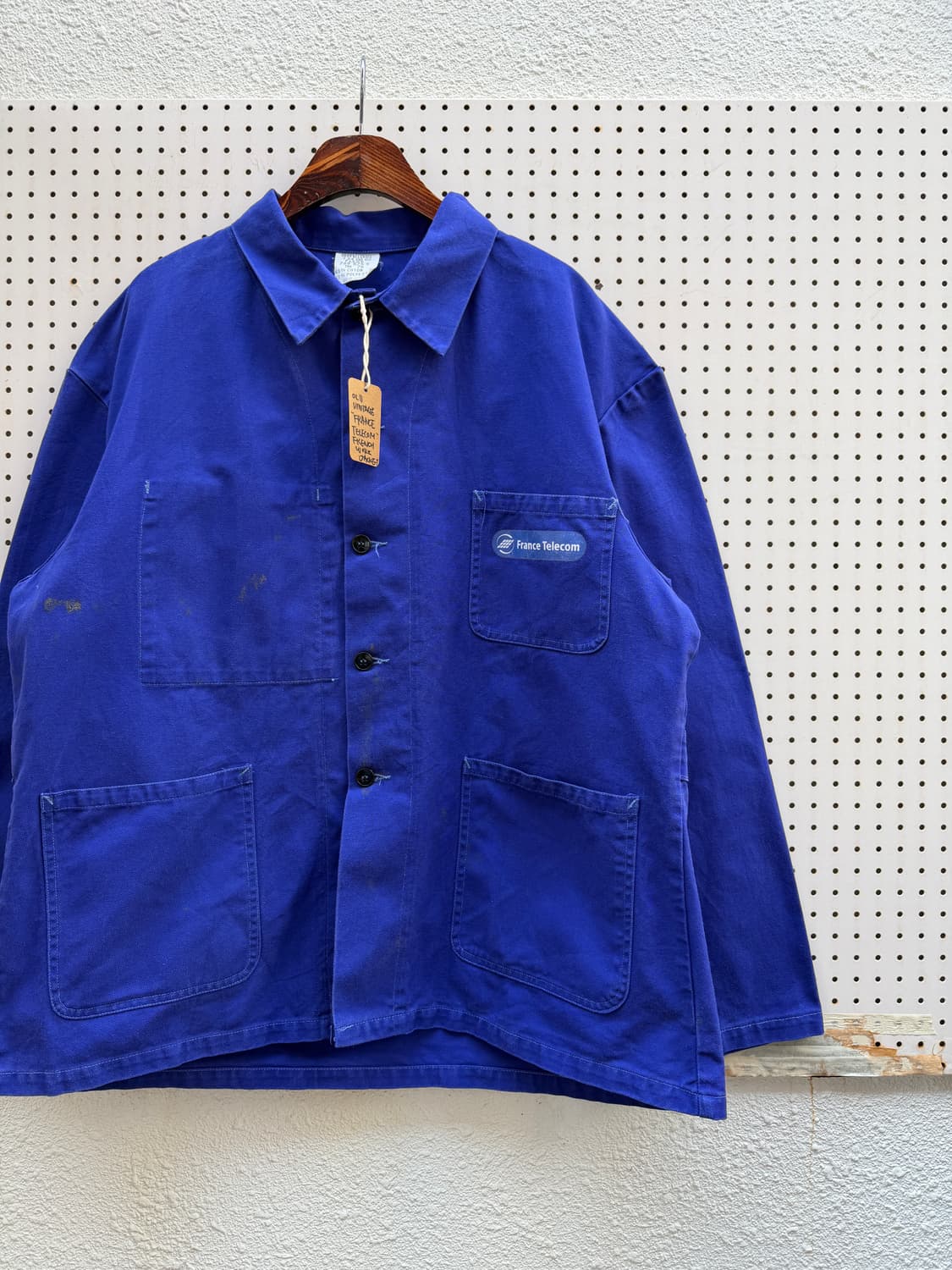 OLD FRENCH TELECOM BELTED 빈티지 프렌치워크자켓 상품이미지4