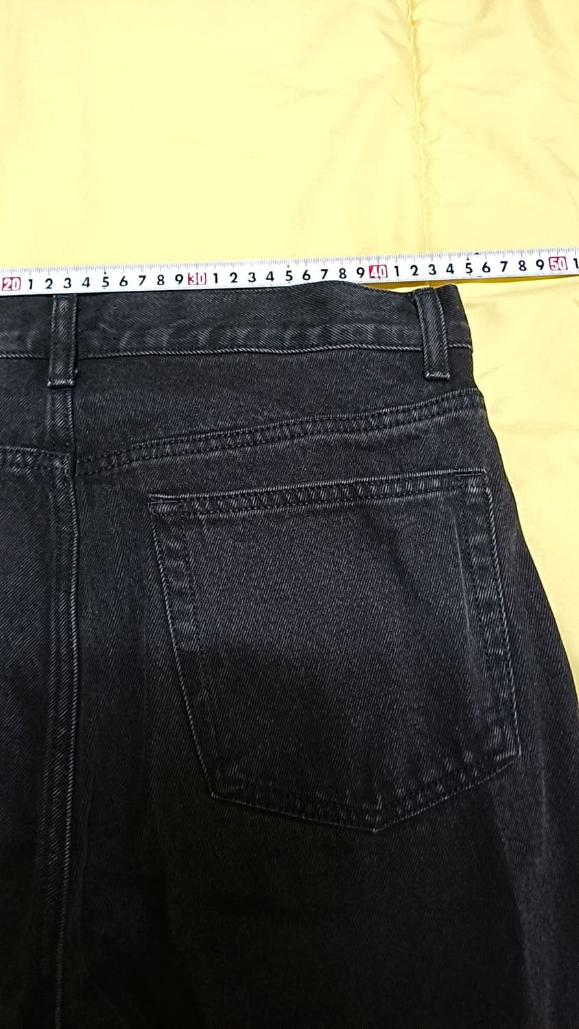 무신사 워시드블랙진 34인치 기장106 상품이미지6