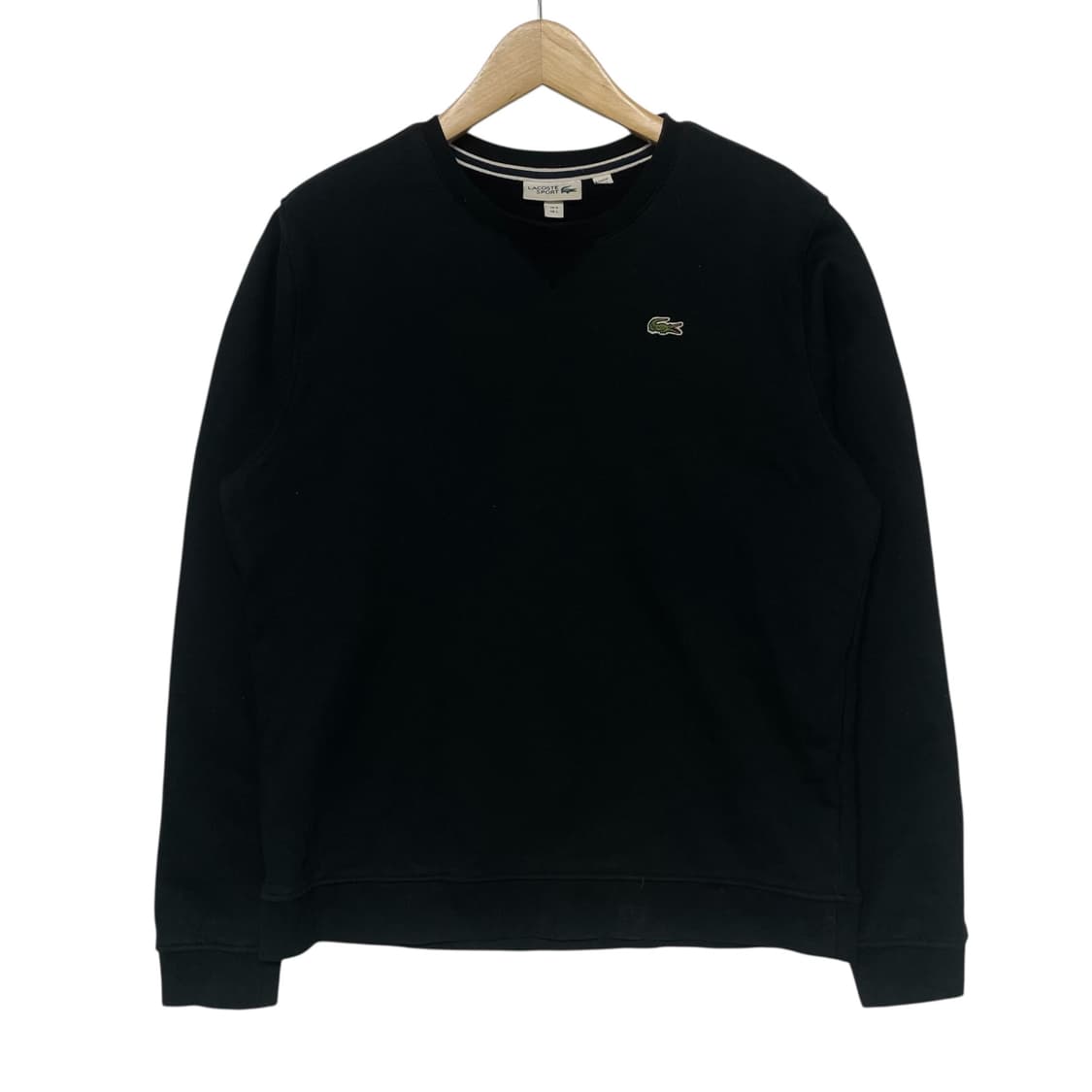 라코스테 로고 라운드 맨투맨 상품이미지1