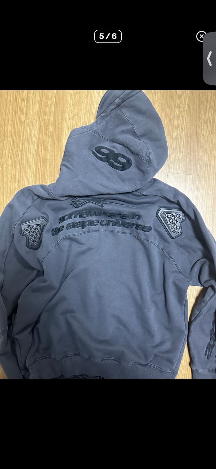 [L] aape 에이프 후드집업 상품이미지5