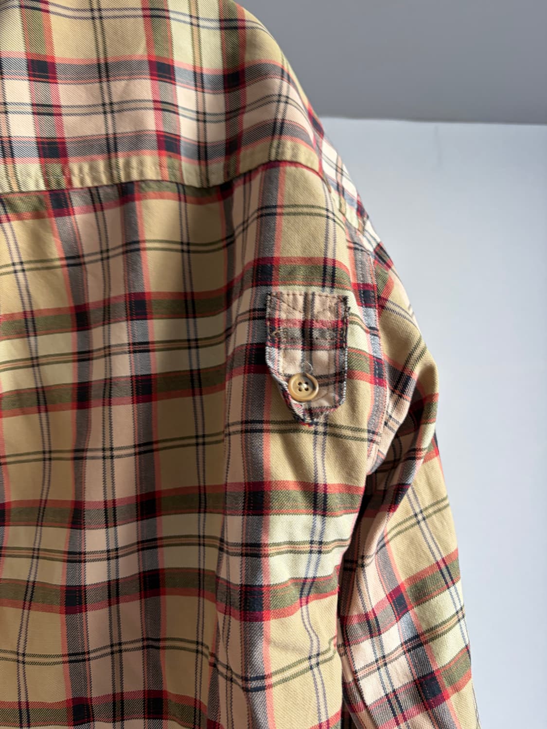 체크 패턴 빈티지 집업 자켓 상품이미지8