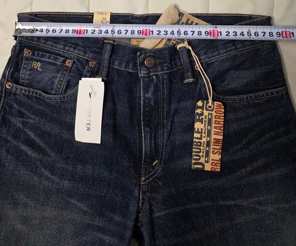 RRL 더블알엘 슬림 내로우 데님 팬츠 상품이미지4