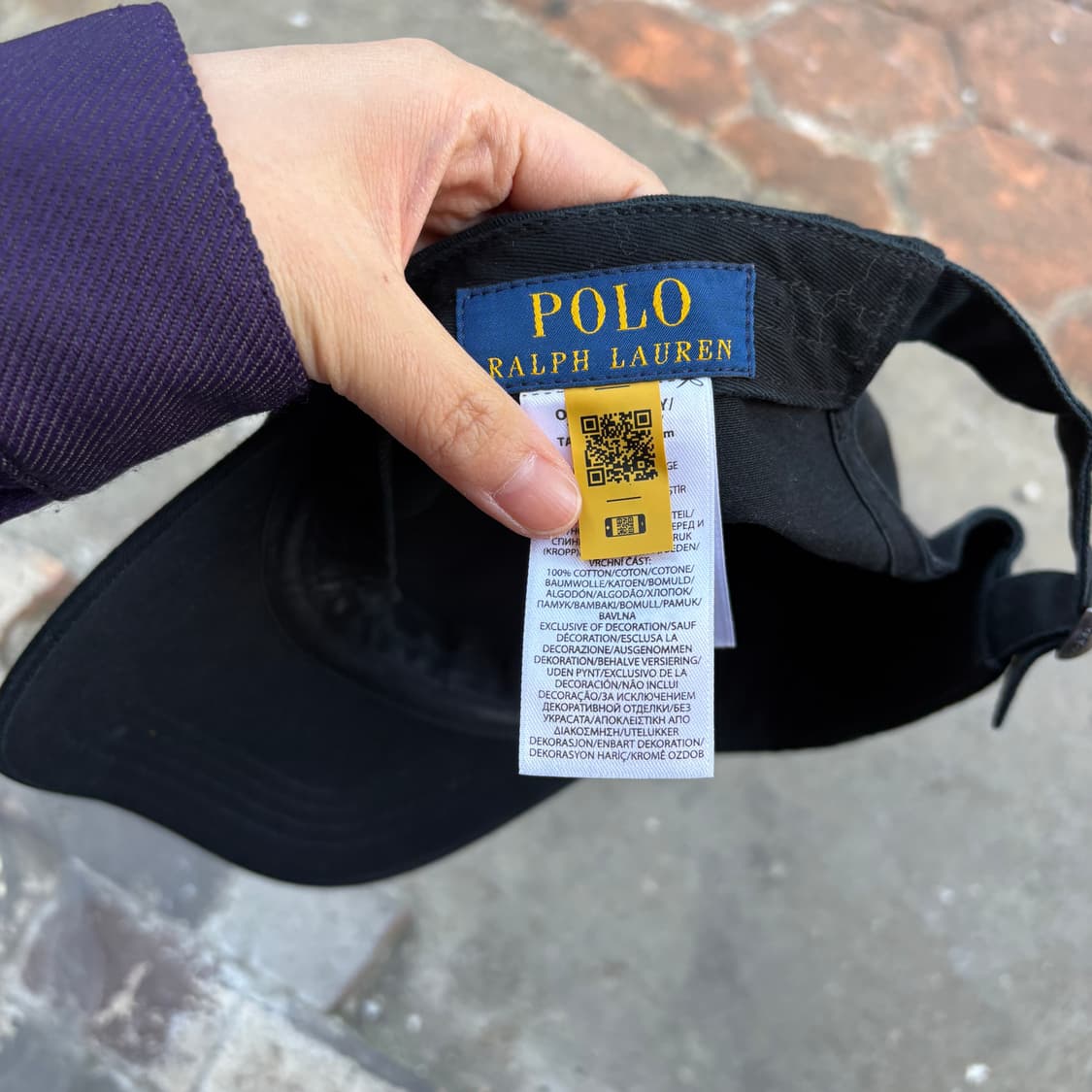 Polo 폴로 검정 볼캡 상품이미지6