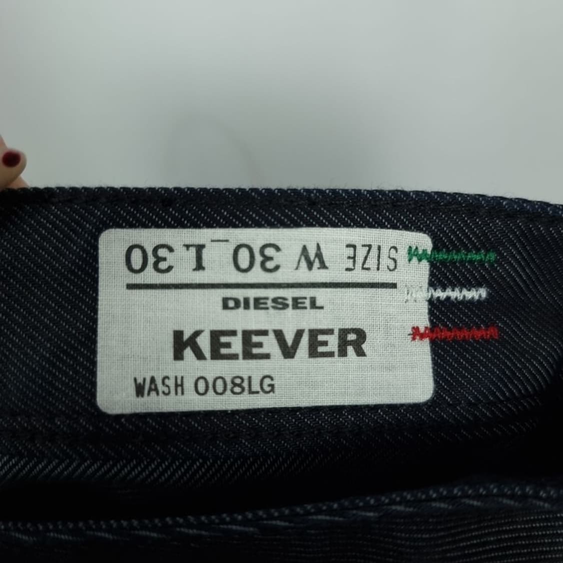 [디젤] 슬핌핏 생지 데님 팬츠 청바지 P01553 상품이미지8