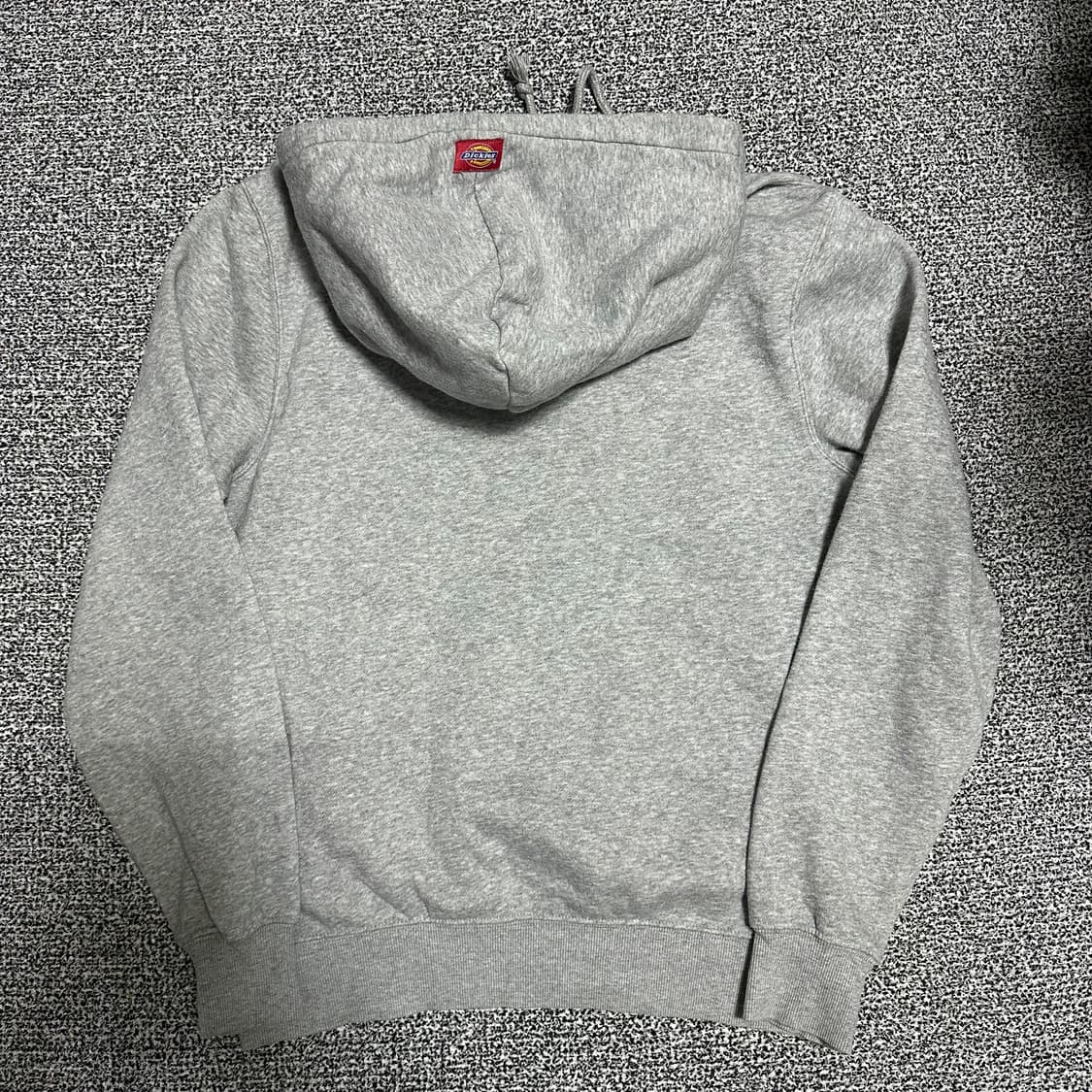 (M) 디키즈 로고 후드티 그레이 상품이미지4