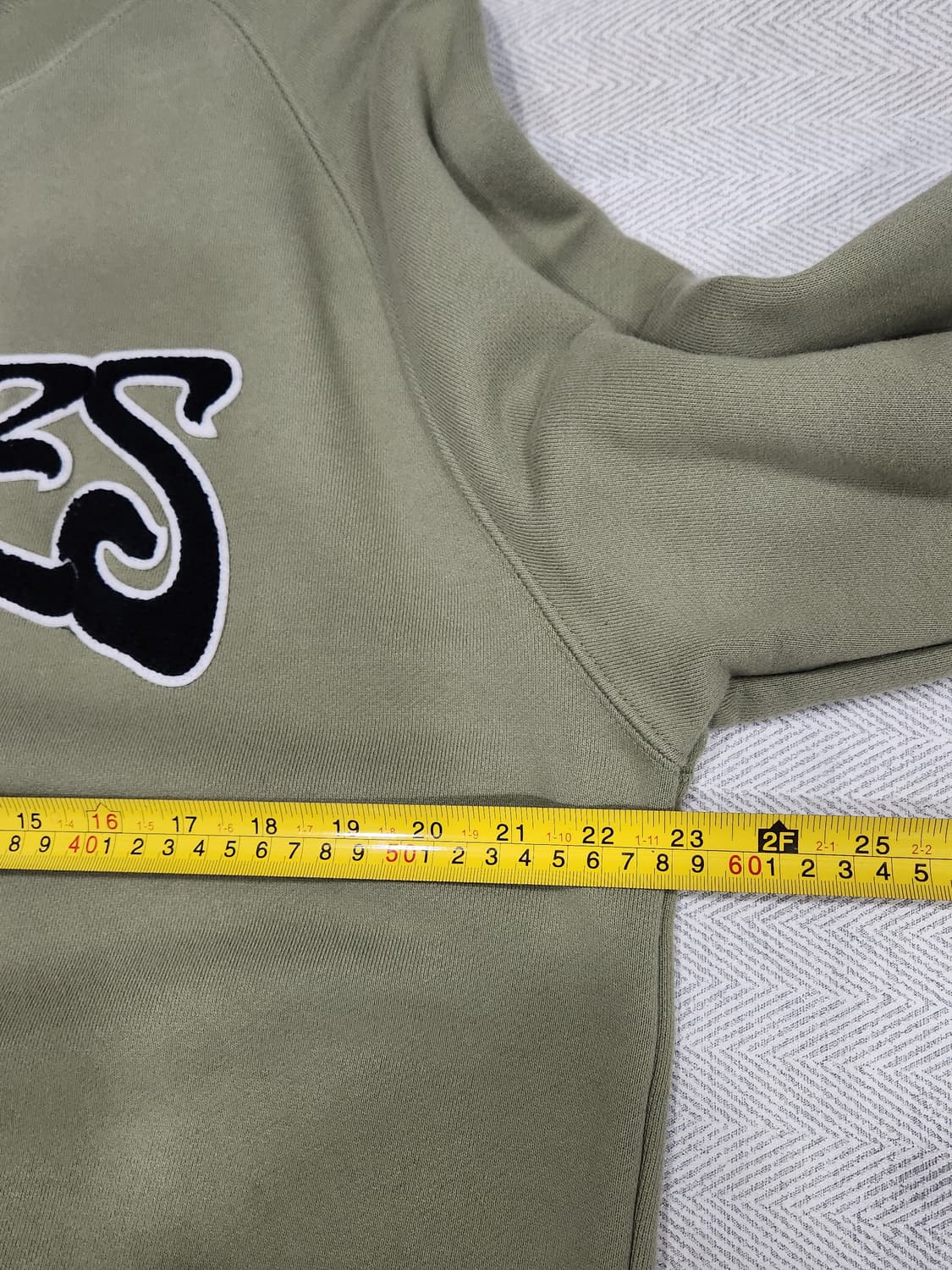 로어즈 LORES 카키 맨투맨 남성 L 100사이즈 상품이미지7