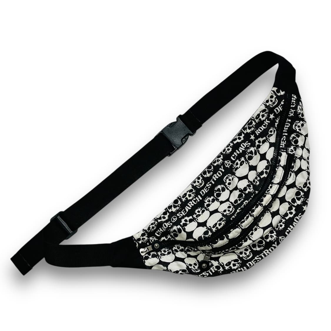 SEARCH DESTROY CHAOS Punk hip pack 상품이미지1