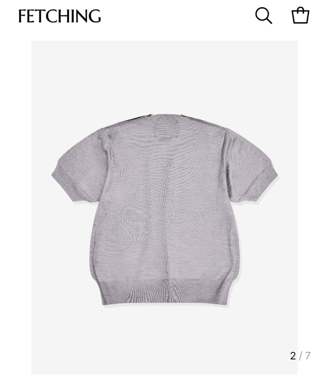 JUNYA WATANABE  준야와타나베 꼼데가르송 2025 메탈릭  티 상품이미지2