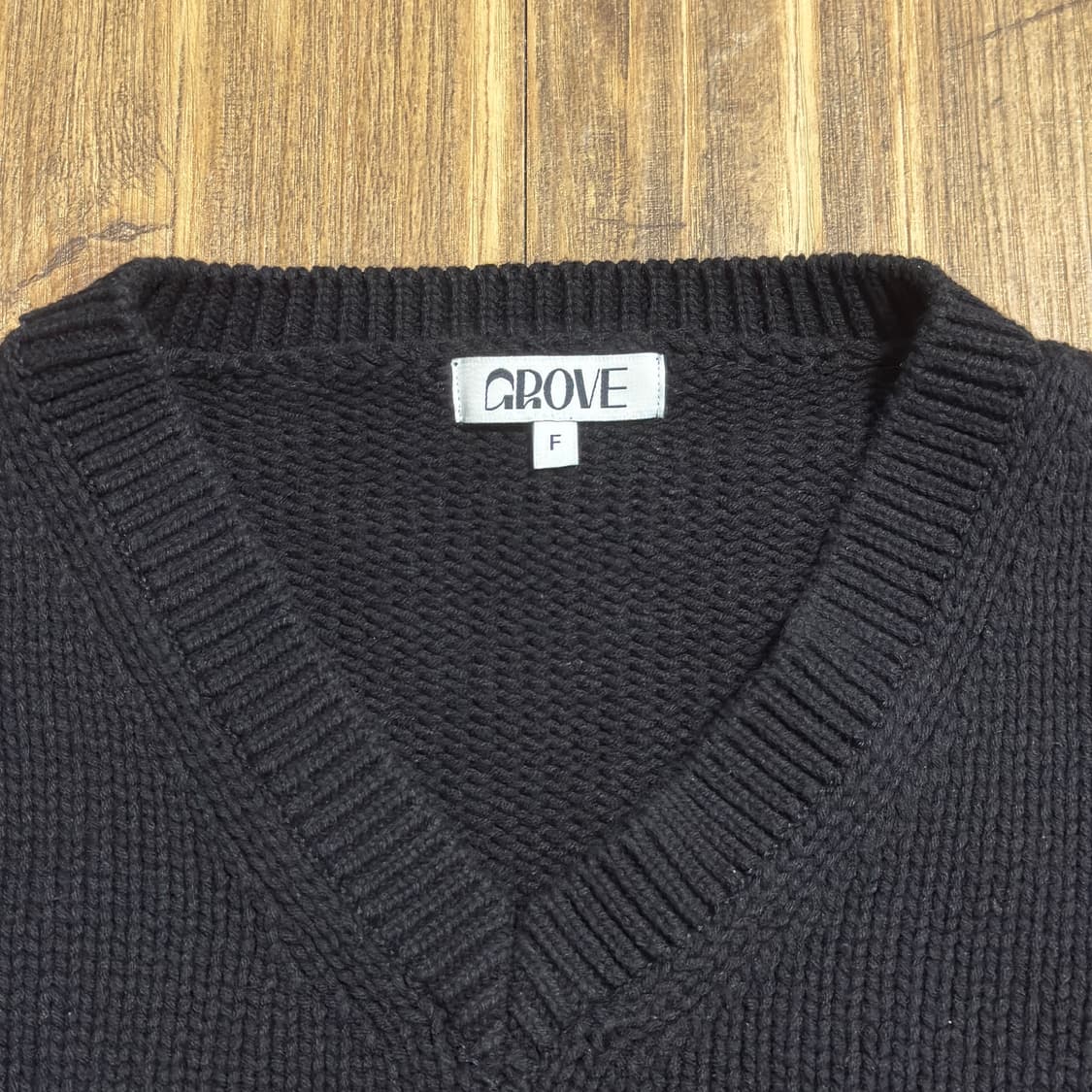 Grove 그로브 브이넥 니트 상품이미지3