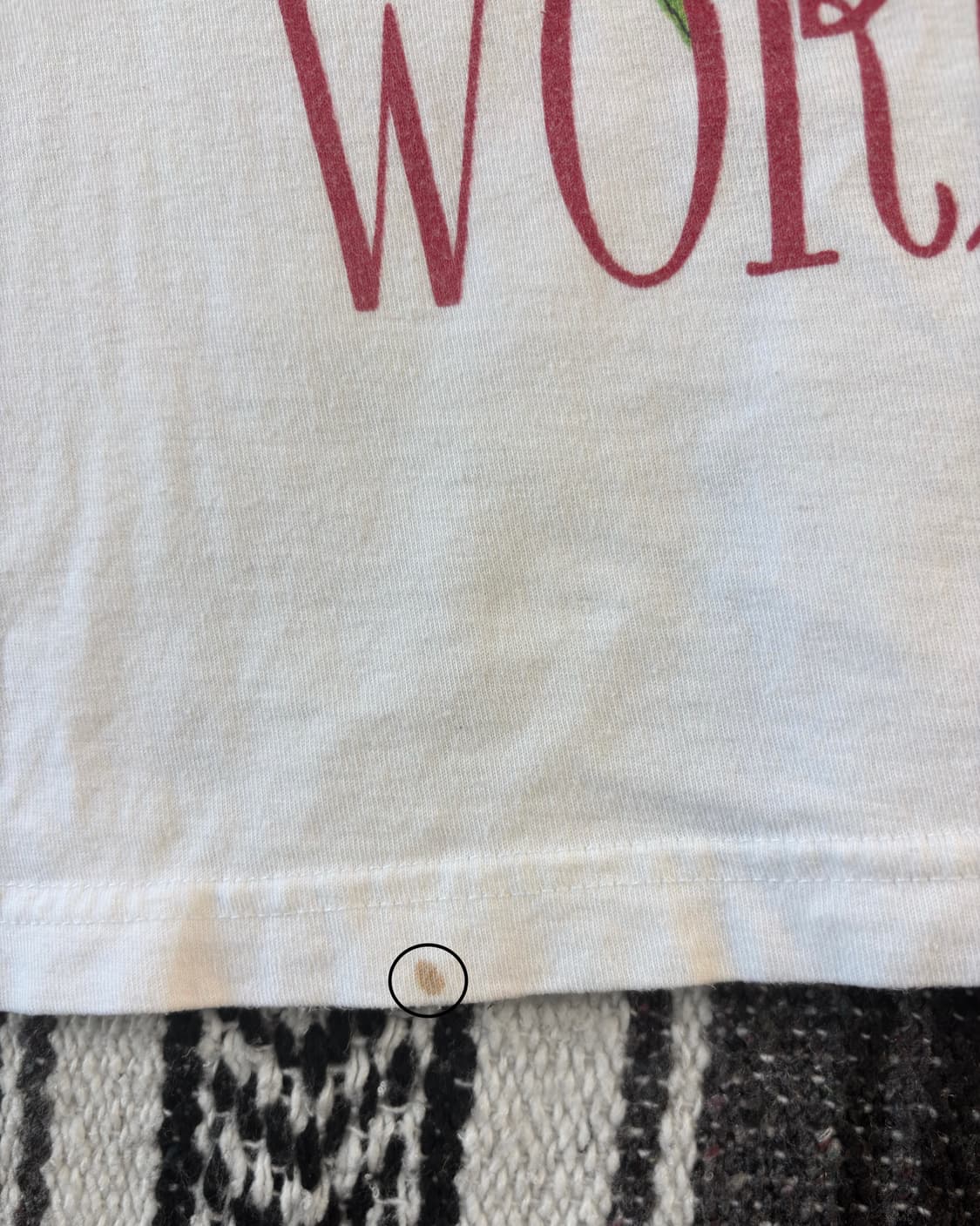 90s guns n roses 월드투어 반팔 티셔츠(1993) 상품이미지9