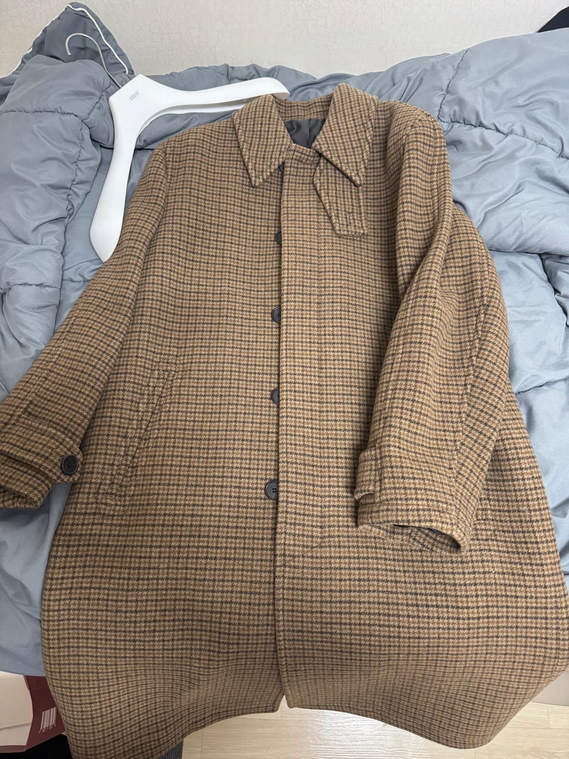 Coor 쿠어 mtr 발마칸 체크코트 상품이미지1