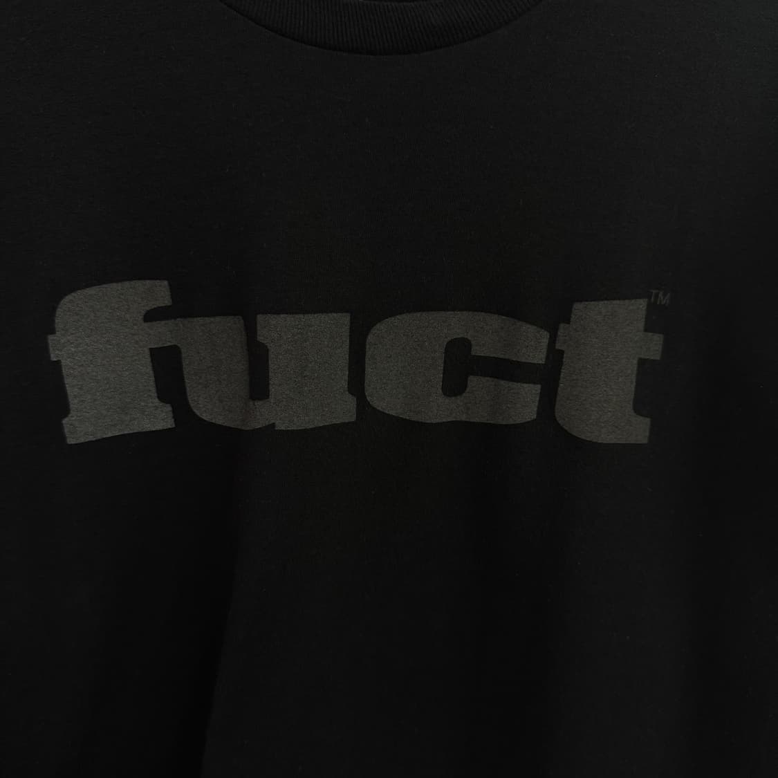 Fuct 스펠아웃 스카치 블랙 티셔츠 상품이미지3