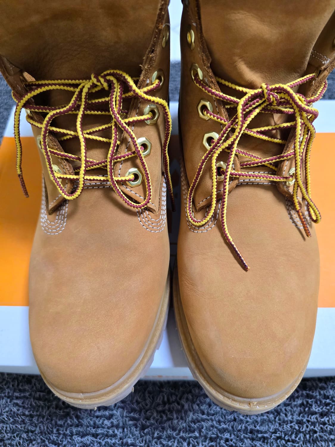 팀버랜드 6인치 프리미엄 워터프루프 부츠 위트 누벅 부츠 255 상품이미지3