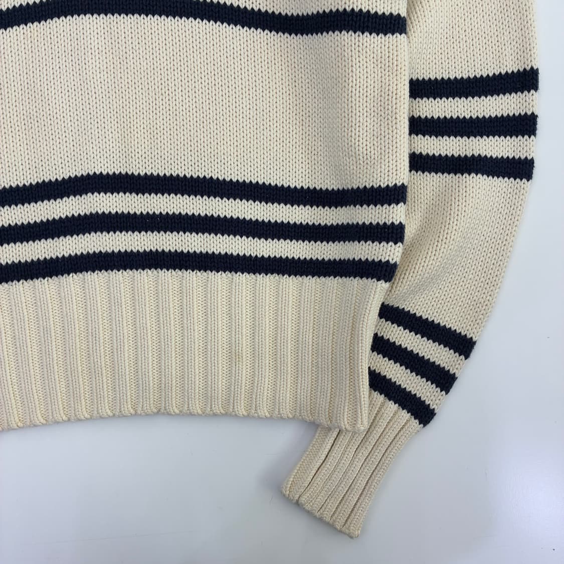 Polo 폴로 랄프로렌 90‘s RLPC 보트넥 지수 스트라이프 니트 상품이미지4