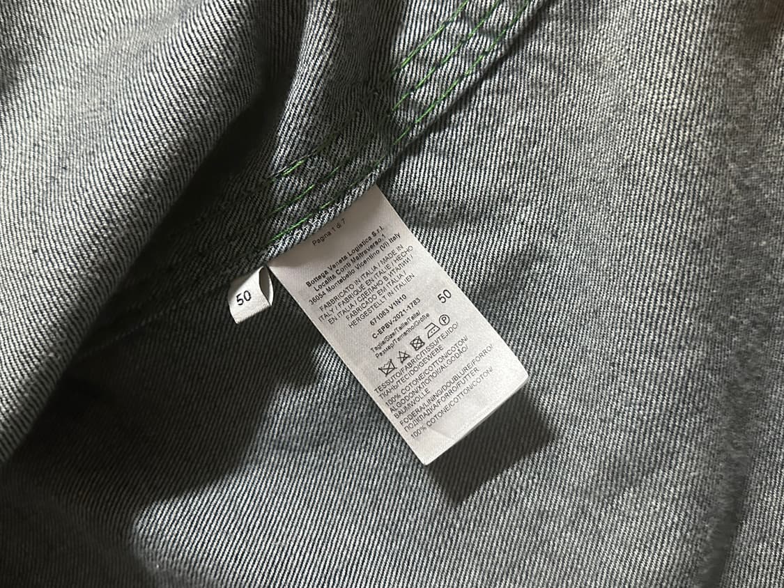 보테가베네타 데님자켓 50 상품이미지6