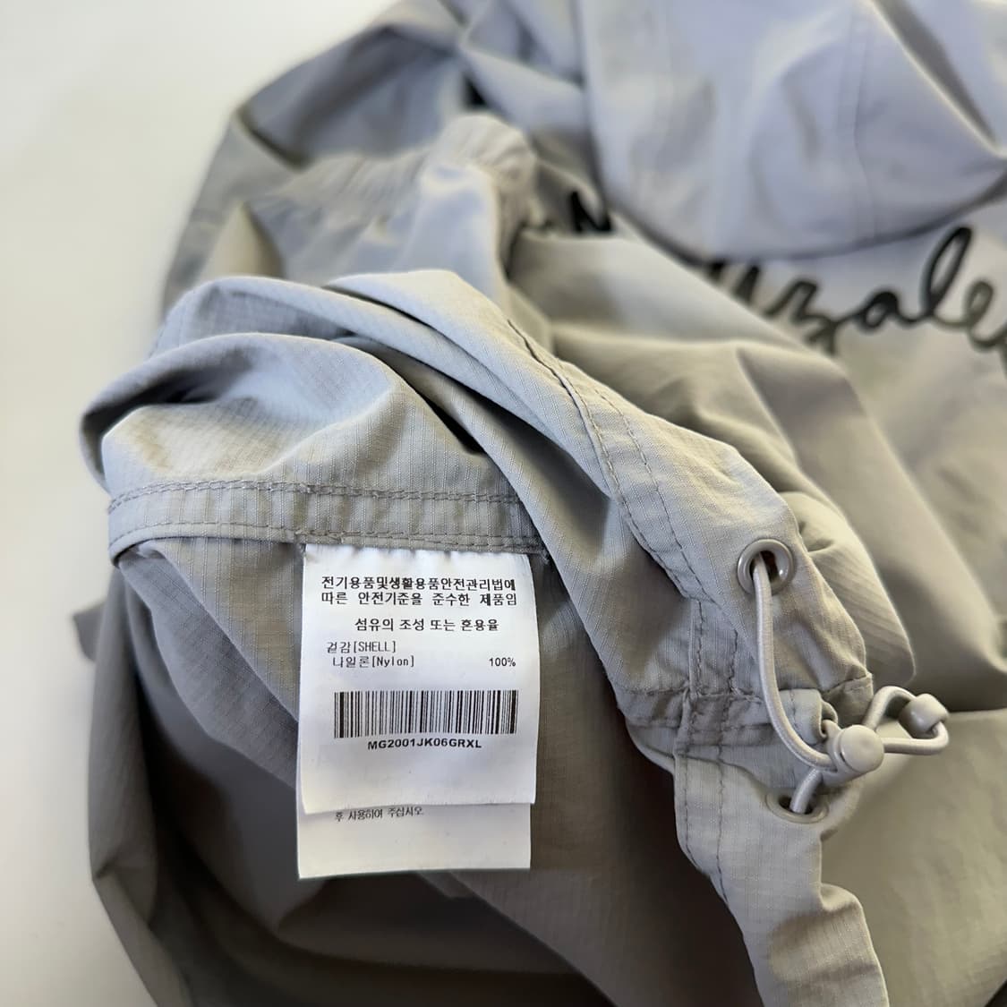XL 마크곤잘레스 진그레이 오버핏 아노락 바람막이 상품이미지6