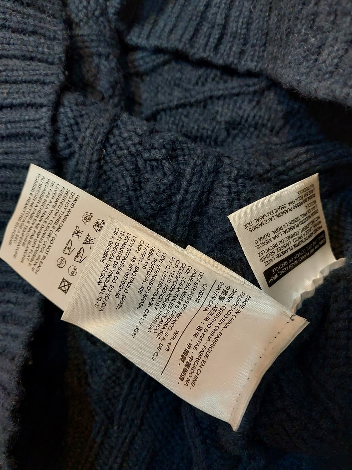 리바이스 노르딕 페어아일 니트 L 사이즈 (105) 상품이미지8