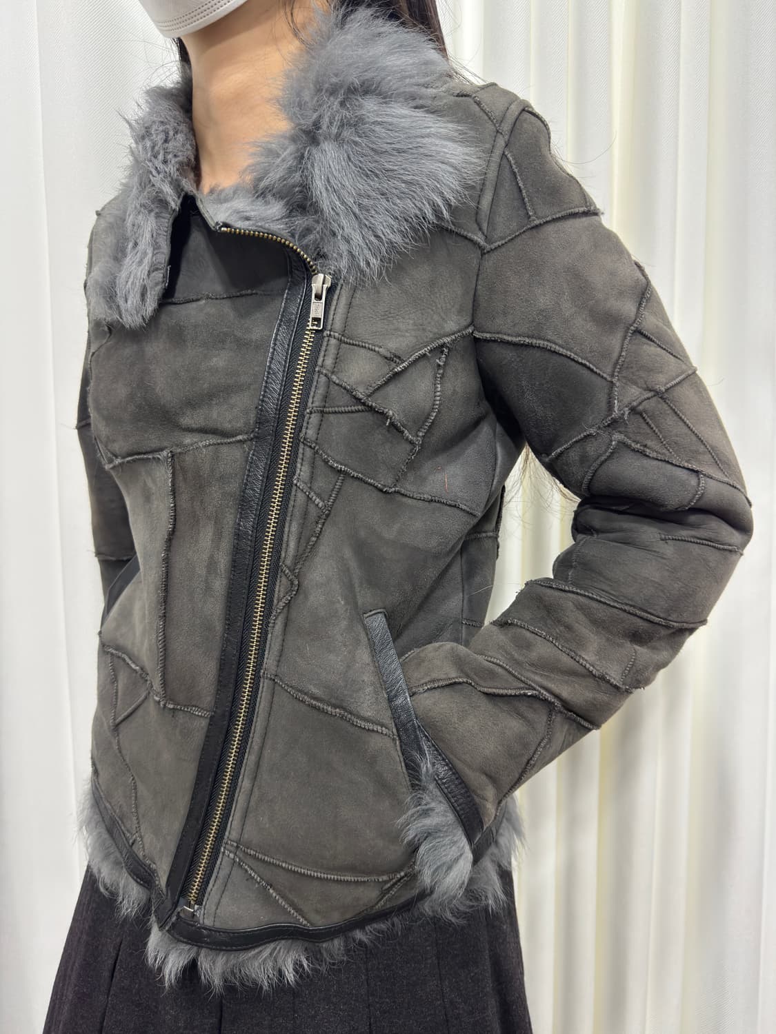 lands of eden gray jacket 상품이미지3