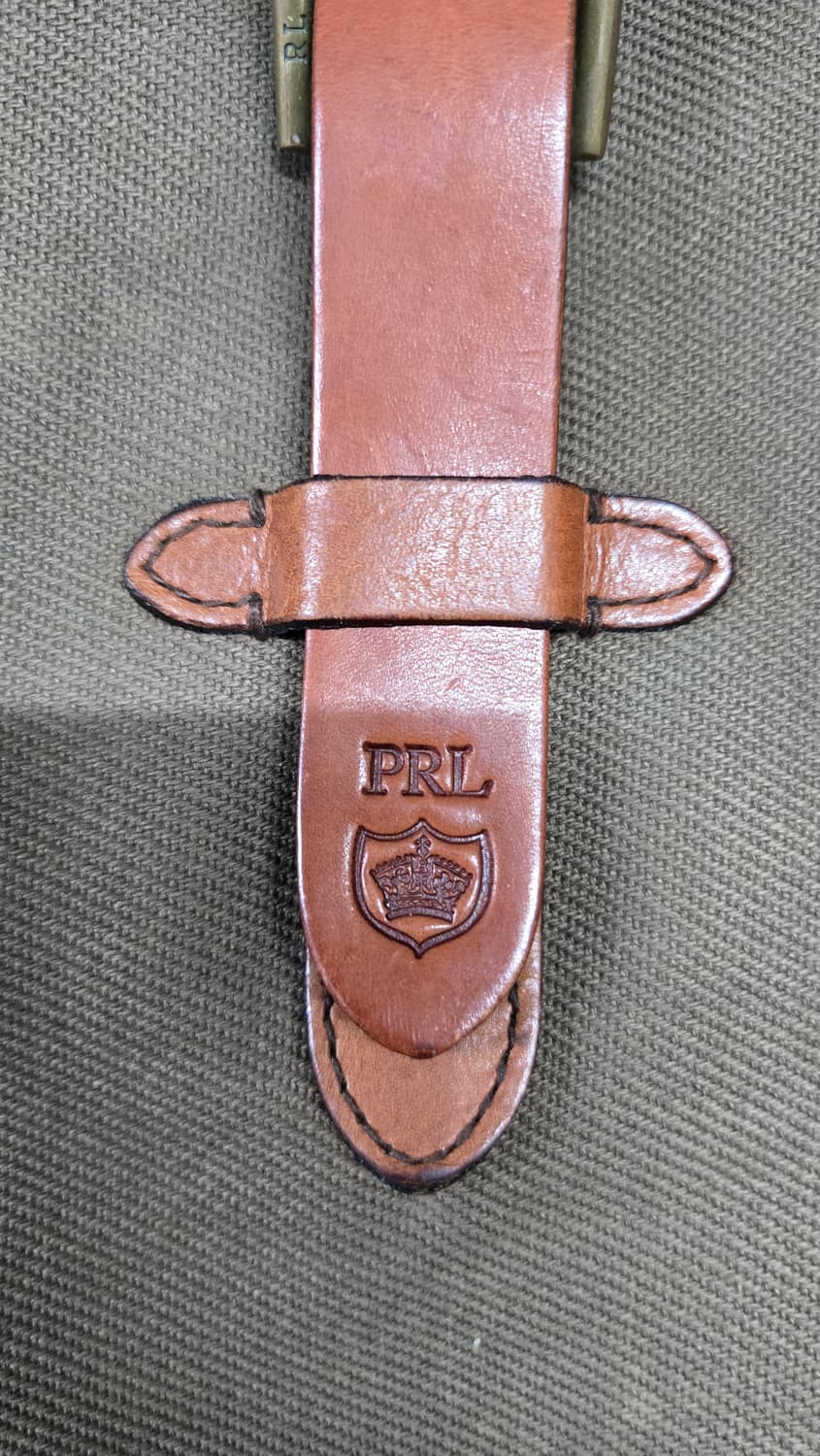 폴로 랄프로렌 빈티지 캔버스레더 토트백 상품이미지3