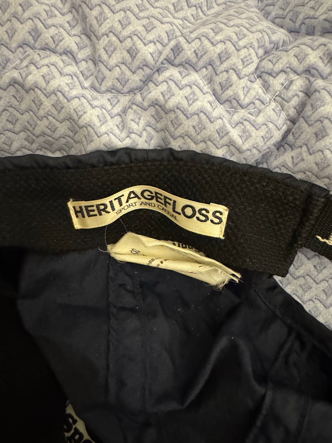 헤리티지플로스 나일론 캡 네이비 상품이미지4