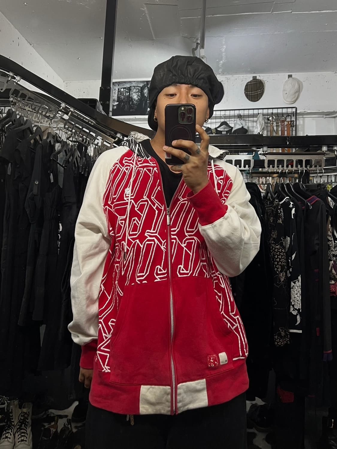 로카웨어 오버핏 후드집업 상품이미지1