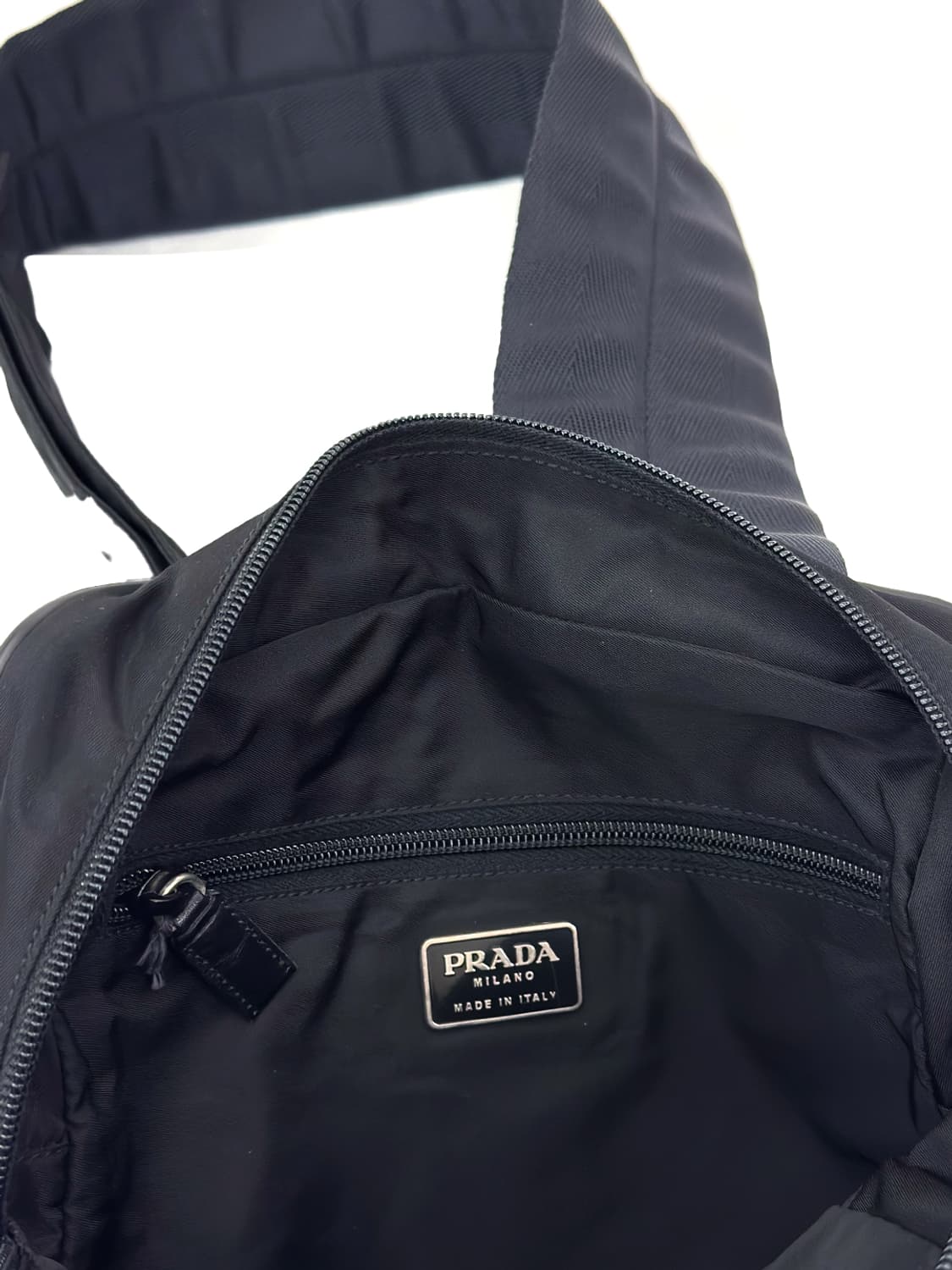 Prada  2000s Zaino In Tessuto Sling bag 상품이미지6