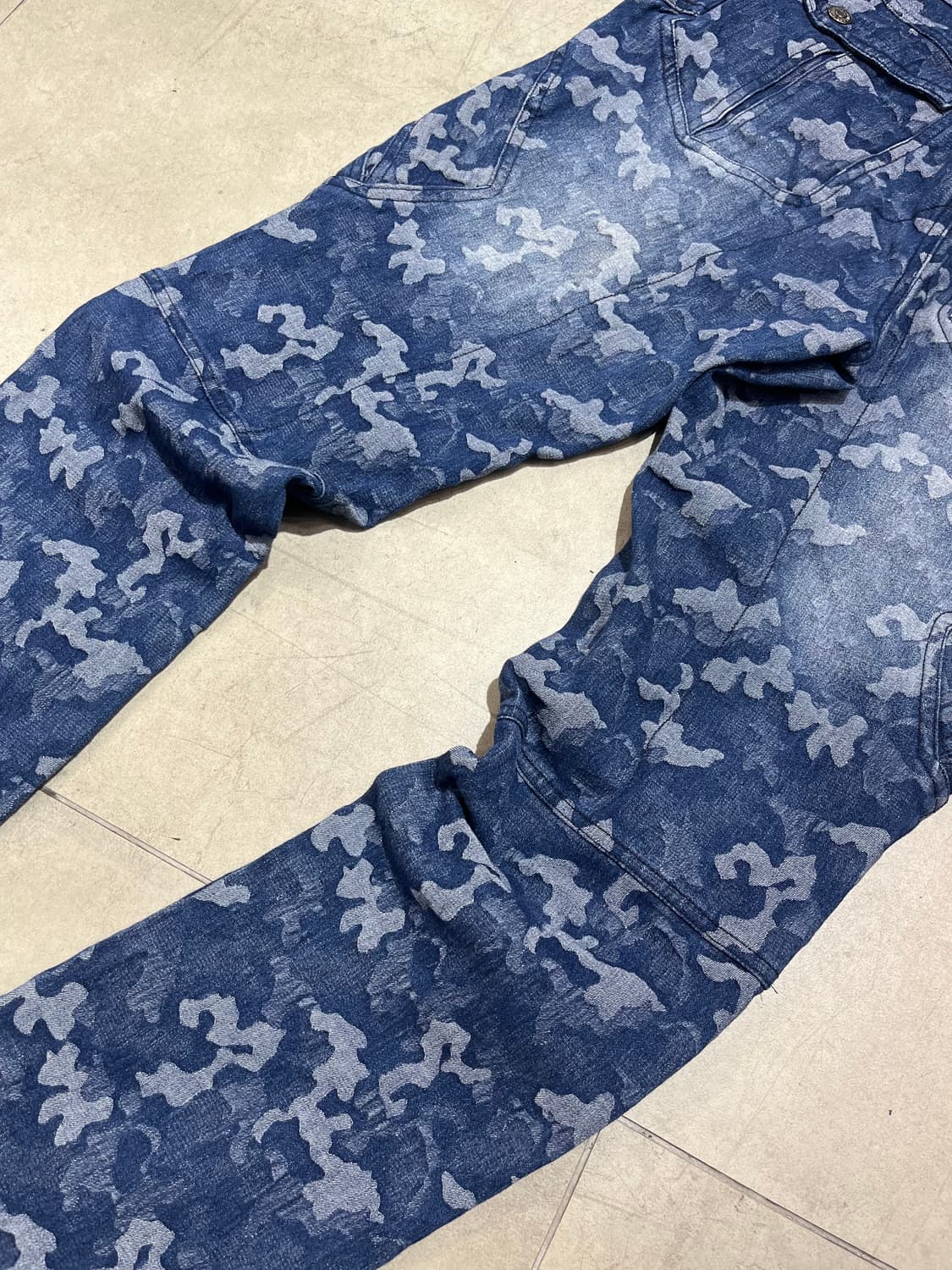 In the attic homme 데님 카고 팬츠 상품이미지9