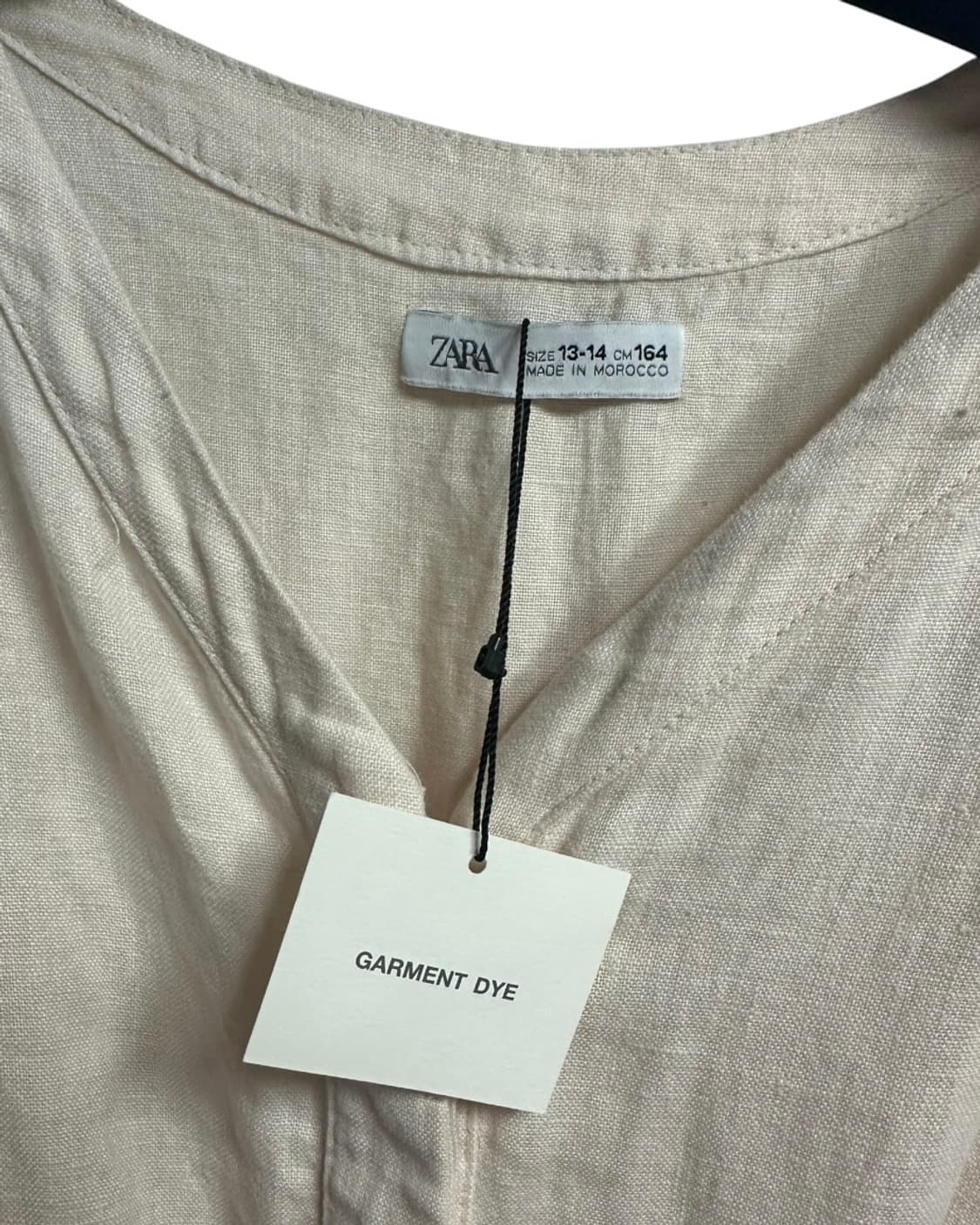 (새상품) ZARA 키즈 린넨 점프수트 13-14 상품이미지4